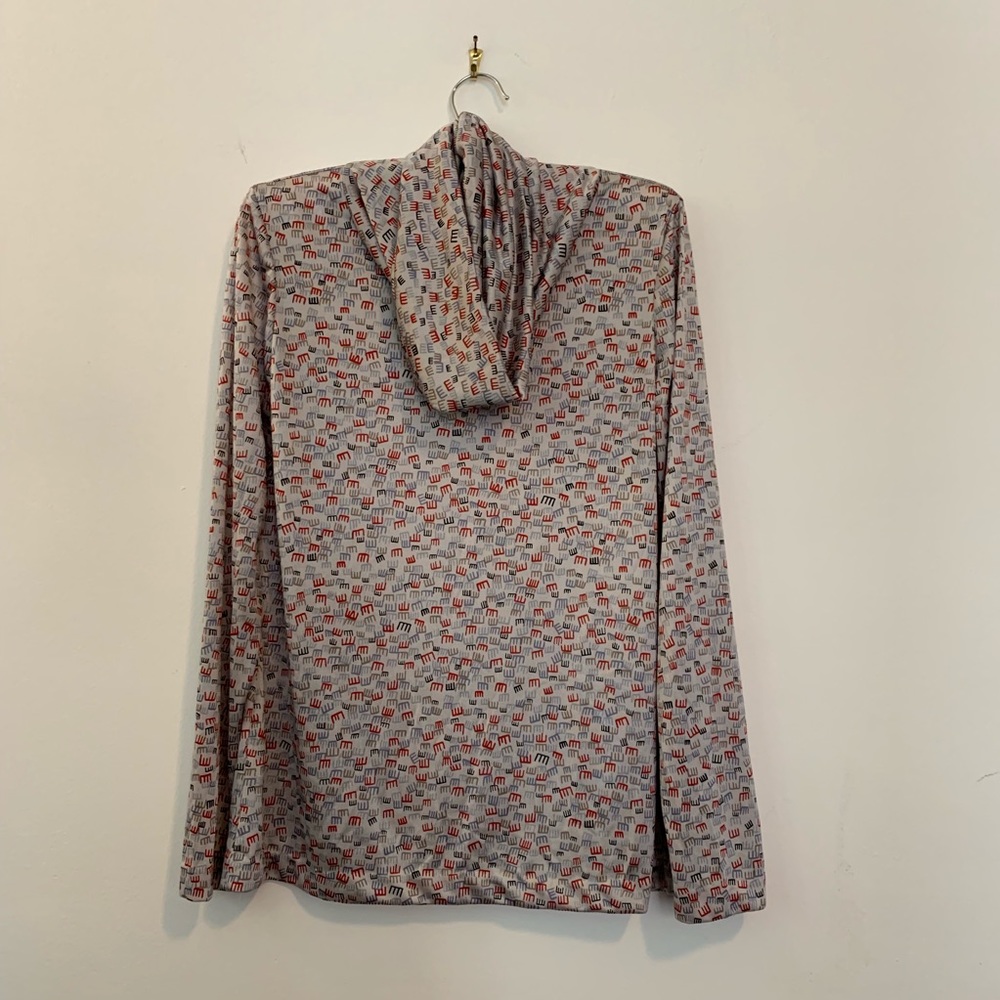 Vintage cowl neck, buttery smooth.